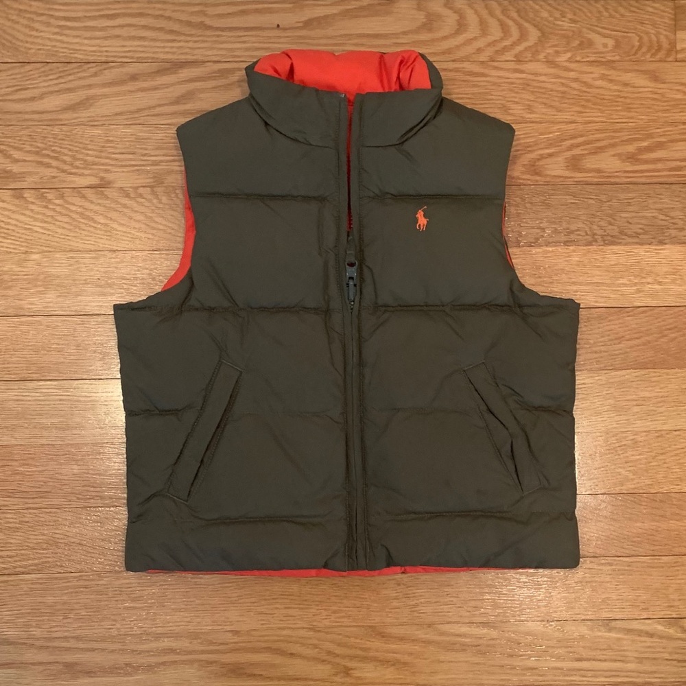 Toddler Boys Polo Puffer Vest - Size 3/3T